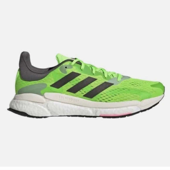 Adidas Solar Boost 4 Running Shoes In Solar Green Size 7 - Picture 1 of 8
